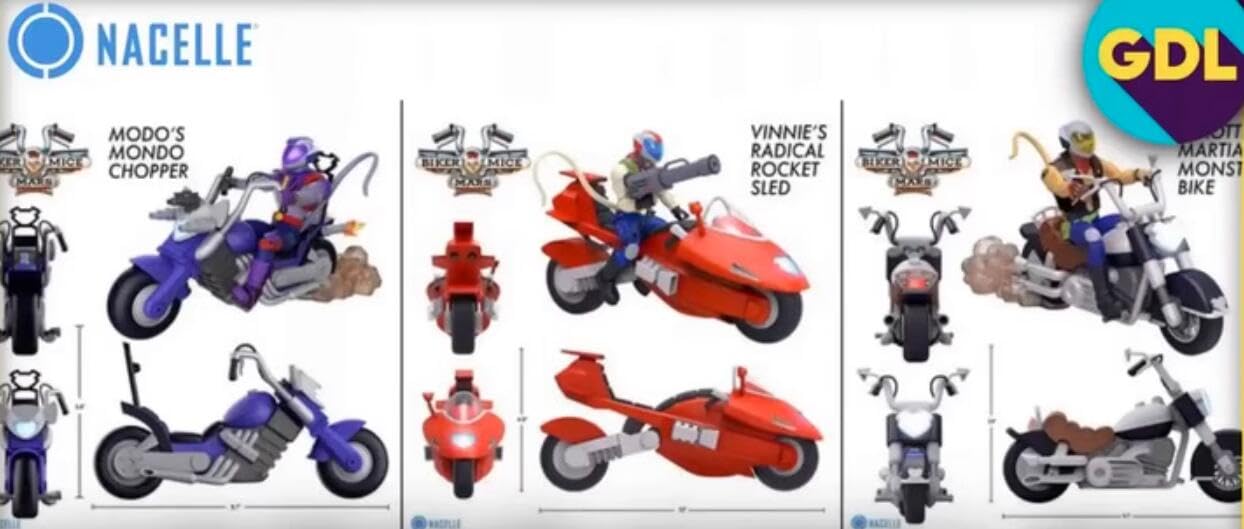Amazon.co.jp: [AC]NACELLE 1/12 ネズミ バイク 可動 アクション
